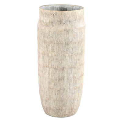 Ptmd pot de fleur sary haut l crème 55 cm | 2 pièces