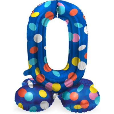 Folat ballon en aluminium debout 0 points 41 cm | 20 pièces