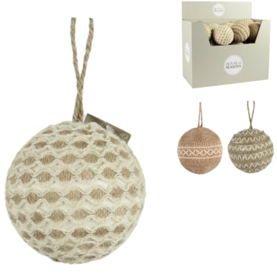 Boule de Noël Maison des Saisons 3 assortis | 24 pièces