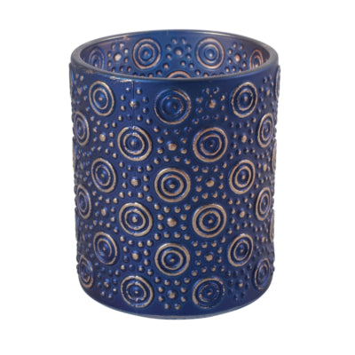 Countryfield photophore hailey m bleu 10 cm | 24 pièces
