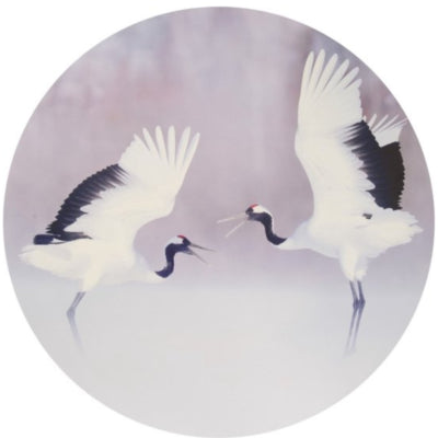 Peinture grues 78 cm | 4 pièces