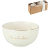 J-line bol viser la lune 14 cm lot de 2 | 4 pièces
