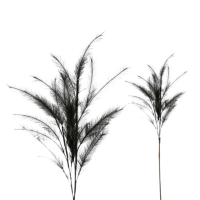 Daan bois courbé hbx branche artificielle panache noir 150 cm | 12 pièces