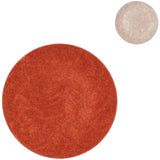 Assiette décorative en bois courbé Daan mélamine brillant orange doré 28 cm 2 assortis | 18 pièces - afbeelding 1