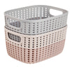 Keeper panier à linge gris 23,5 cm 3,5 l | 10 pièces