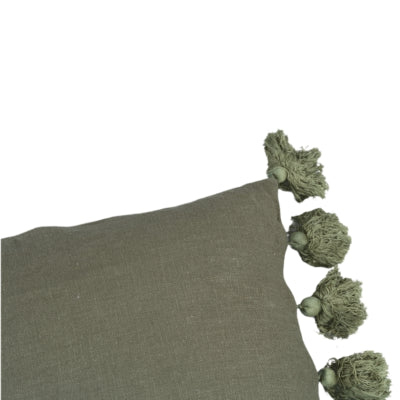 Ptmd coussin chariot taupe 45 cm | 4 pièces