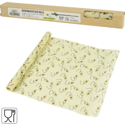 Feuille de cire d'abeille Greenminds 30 x 90 cm | 12 pièces