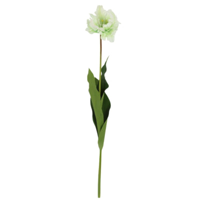 Countryfield fleur artificielle tulipe tulipa blanc 73 cm | 12 pièces