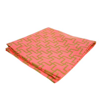 (r) serviette en coton rose 38 x 38 cm | 30 pièces
