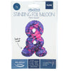 Folat ballon en aluminium debout 9 éclaboussures de peinture 41 cm | 20 pièces
