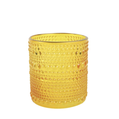 Photophore Countryfield nelle s ambre 8 cm | 24 pièces