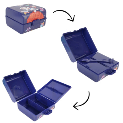 Boîte à lunch 14 cm 4 assortiments b-choice | 18 pièces