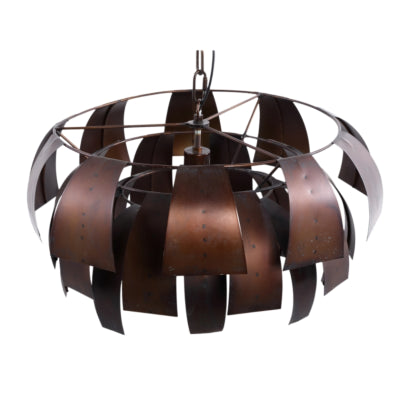 Ptmd lampe suspendue marxy métal 60 cm | 2 pièces