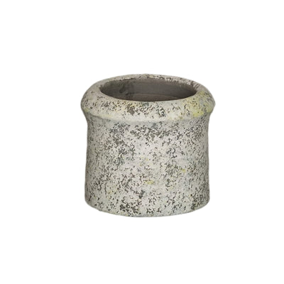 Pot de fleur Ptmd nimma xxs gris ciment 9 cm | 24 pièces