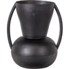 Vase Woood siep métal noir 43 cm | 2 pièces