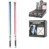 Épée ballon aluminium autogonflante 95 cm 2 assortis | 24 pièces