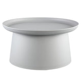 Ptmd table d'appoint nicca gris 69 cm | 2 pièces - afbeelding 1
