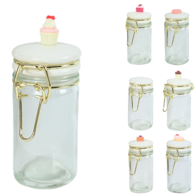 Pot de conservation avec couvercle 50 ml 7 assortiments b-choice | 36 pièces