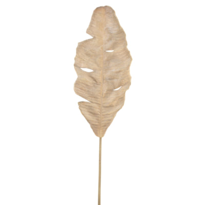 Ptmd branche artificielle oiseau de paradis beige 90 cm | 6 pièces