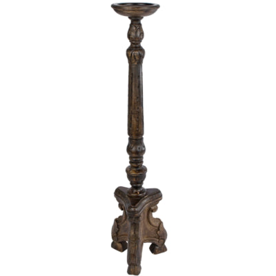 Chandelier cathédrale bois 62 cm | 6 pièces