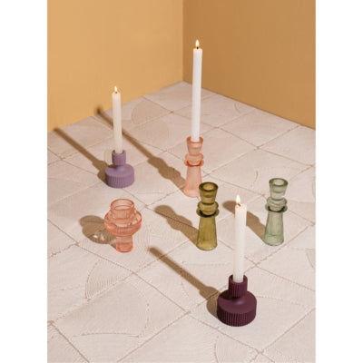 Ptmd chandelier gynna lilas 9 cm | 12 pièces