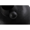 Vase Woood kita noir 22 cm | 3 pièces