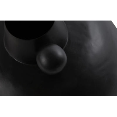 Vase Woood kita noir 22 cm | 3 pièces