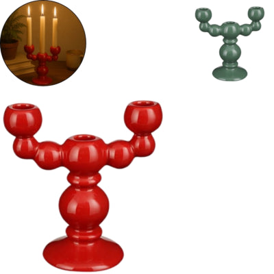 Chandelier saisons 18,5 cm 2 assortis | 8 pièces
