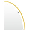 Miroir mural Len-fra salem doré 80 cm | 2 pièces