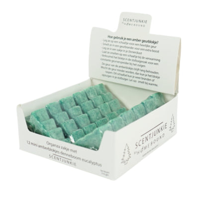 Daan bloc de bois courbé ambre pin eucalyptus 7 cm | 24 pièces