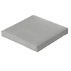 Coussin de salon Madison extérieur gris 73 x 73 cm | 3 pièces