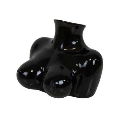 Housevitamin vase seins noir 15 cm | 6 pièces