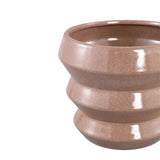 Pot de fleur Ptmd tims m marron 13 cm | 12 pièces - afbeelding 2