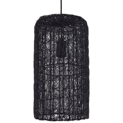 Ptmd lampe suspendue idris noire 41 cm | 2 pièces