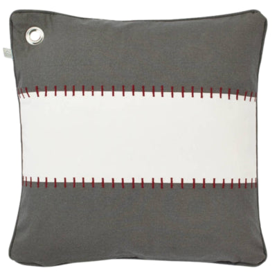 Housse de coussin décor hollandais gris gouvernail 45 x 45 cm | 12 pièces