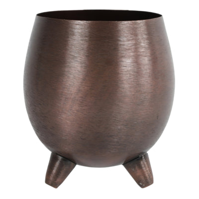 Pot de fleur Countryfield sur pied farris couleur cuivre 13,5 cm | 8 pièces