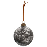 Ngk Boule de Noël verre robuste noir mat 8 cm | 24 pièces - afbeelding 1