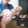 Mélangeur de cartes à batterie Relaxdays noir 6 jeux | 6 pièces