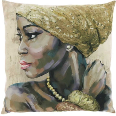Coussin de vie unique femme siwa 45 x 45 cm | 6 pièces