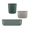 Forma bacs de rangement muraux morgan 29 cm lot de 3 | 5 pièces