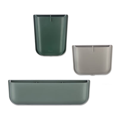 Forma bacs de rangement muraux morgan 29 cm lot de 3 | 5 pièces