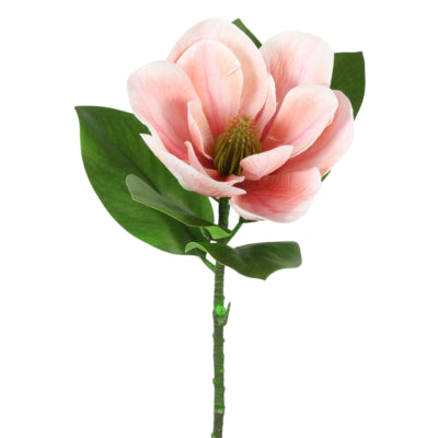 Countryfield fleur artificielle magnolia rose 65 cm | 12 pièces