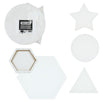 Toile à peindre sur toile 30 cm 4 assortiment de 4 b-choice | 6 pièces