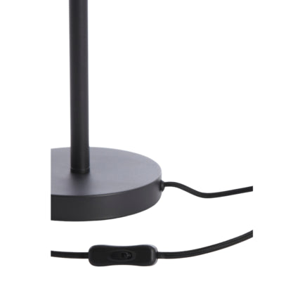Luminaire et lampe de table de vie Light Living prise UE Edisa noir 51 cm | 2 pièces