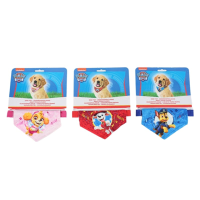 Bandana Paw Patrol pour chiens 24 cm 3 assortis | 12 pièces