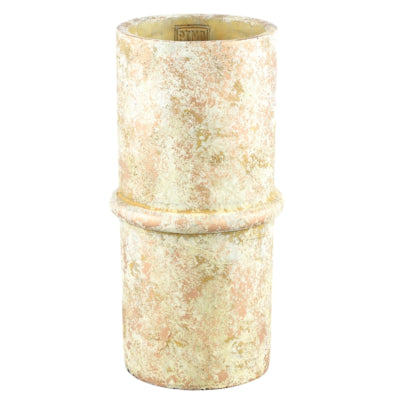 Ptmd pot de fleur werix crème xl 30 cm | 4 pièces