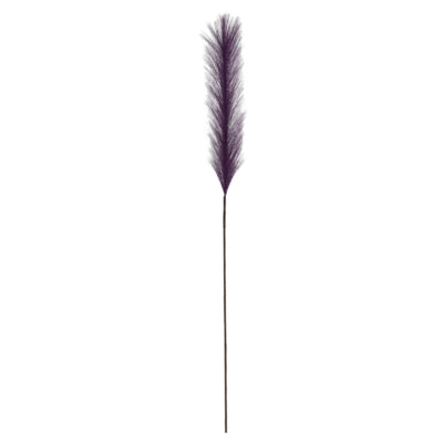 Countryfield branche artificielle plumes s violet 112 cm | 24 pièces