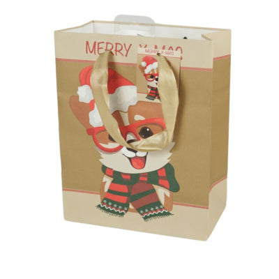 Emballage cadeau joyeux Noël 23 cm | 48 pièces