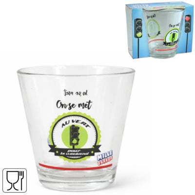 Dujardin mille bornes verre à boire b 200 ml | 24 pièces