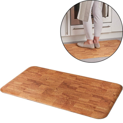 Tapis anti-fatigue liège 90 x 50 cm | 6 pièces